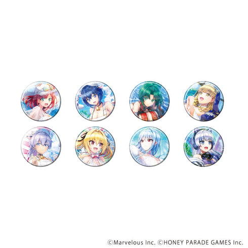 『ドルフィンウェーブ』ホログラム缶バッジ(57mm)01/BOX1 BOX(全8種)(公式イラスト)